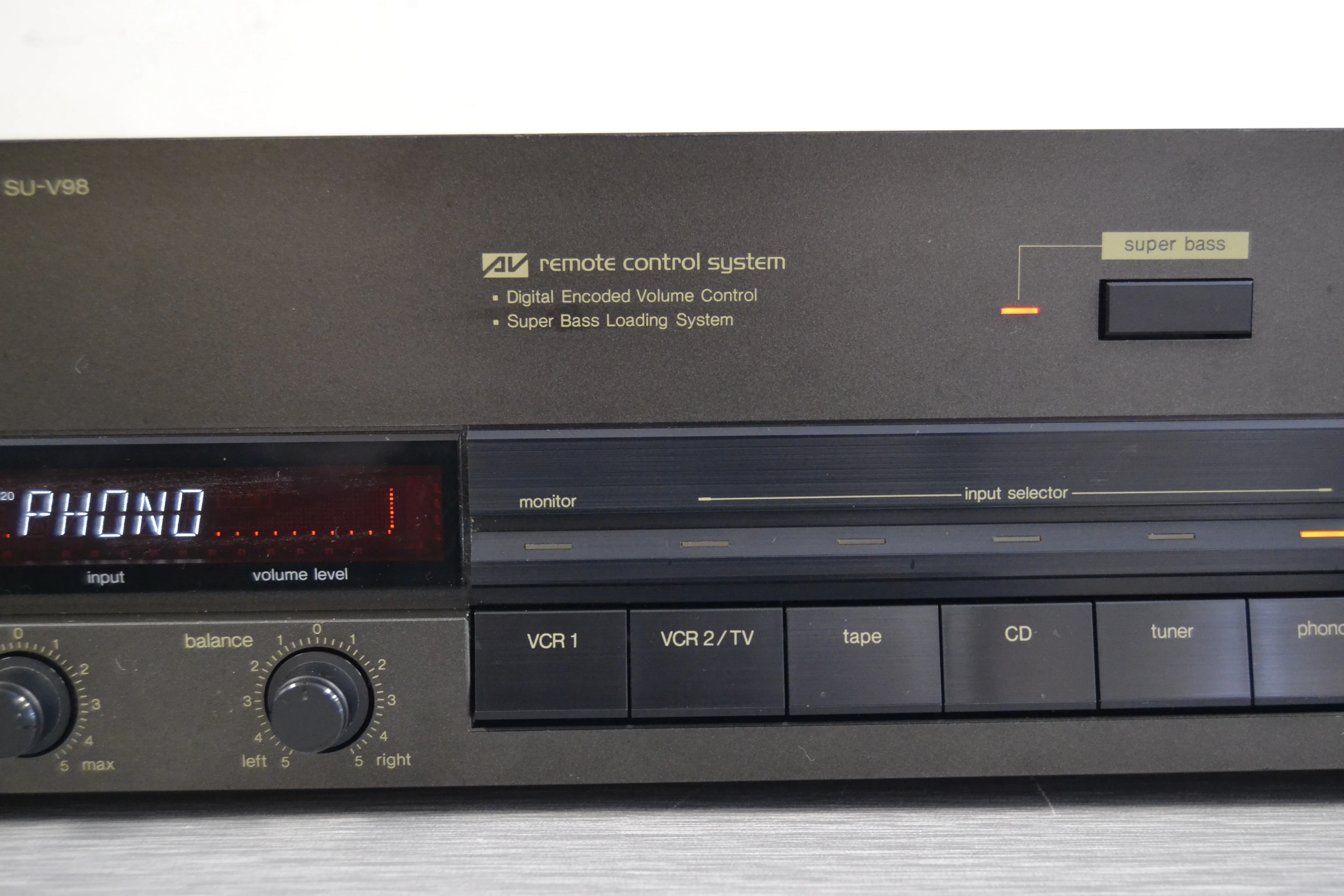 Technics SU-V98 Stereo Integrated Amplifier * 110W RMS - Image 3