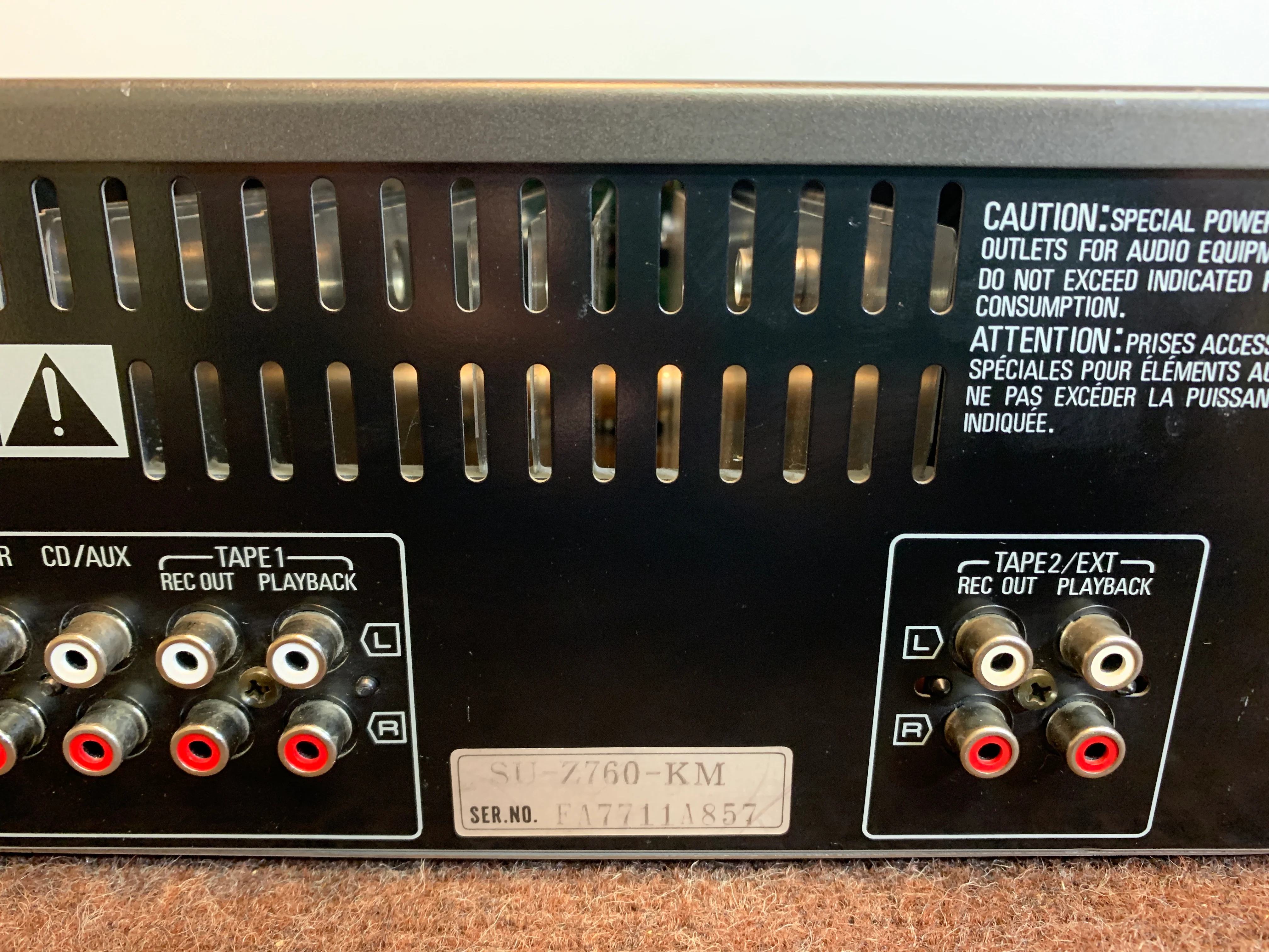 Technics SU-Z760 Stereo Integrated Amplifier * 100W RMS * - Image 11