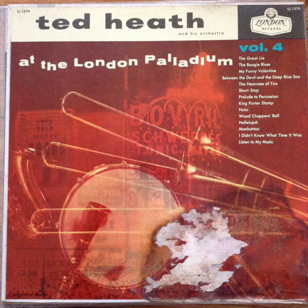 Ted Heath And His Orchestra - Ted Heath At The London Palladium Vol. 4 (LP, Album) (Very Good Plus (VG+))