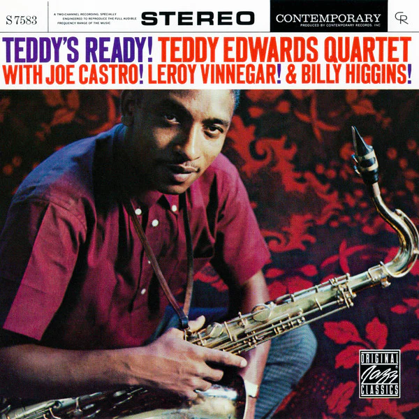 Teddy Edwards Quartet - Teddy's Ready! (CD, Album, RE, RM) (Near Mint (NM or M-))