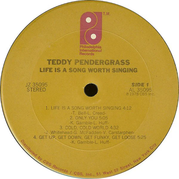 Teddy Pendergrass - Life Is A Song Worth Singing (LP, Album, Kee) (Very Good Plus (VG+)) - Image 5