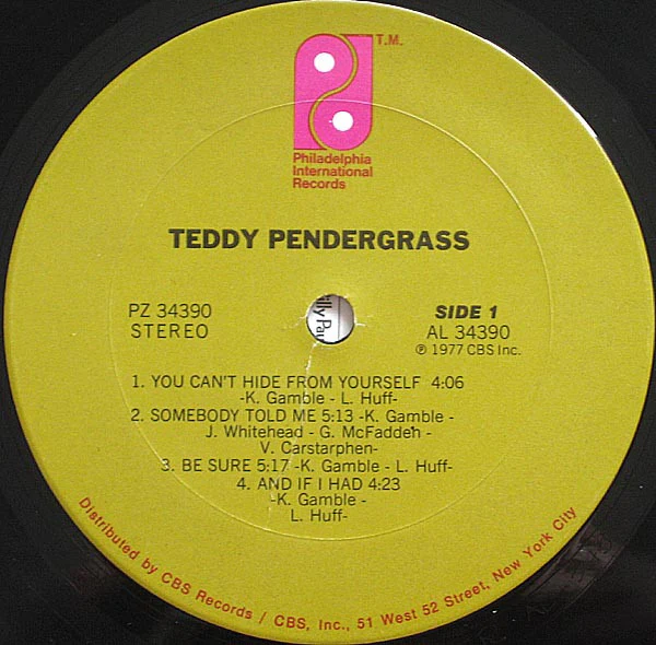 Teddy Pendergrass - Teddy Pendergrass (LP, Album, San) (Very Good Plus (VG+)) - Image 3
