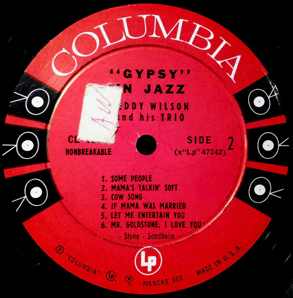 Teddy Wilson Trio - Play Gypsy In Jazz (LP, Album, Mono, 6-E) (Very Good (VG)) - Image 4