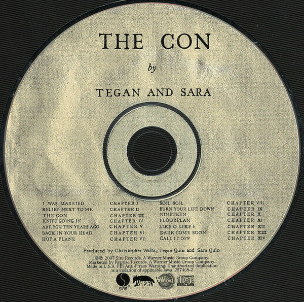 Tegan and Sara - The Con (CD, Album, Dig) (Near Mint (NM or M-)) - Image 3