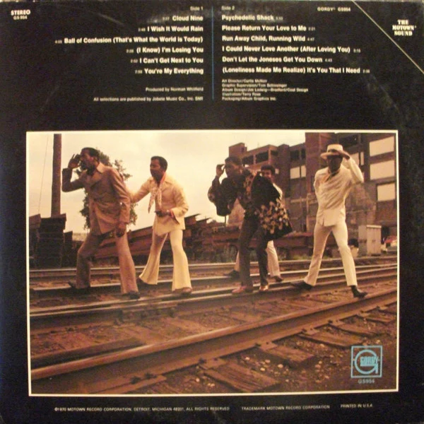 Temptations* - Greatest Hits II (LP, Comp) (Very Good (VG)) - Image 2