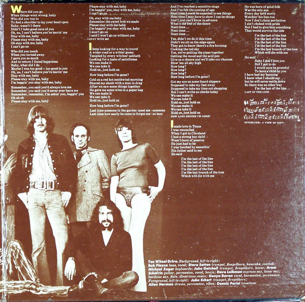 Ten Wheel Drive With Genya Ravan - Brief Replies (LP, Album, Ter) NEW & SEALED - Image 3
