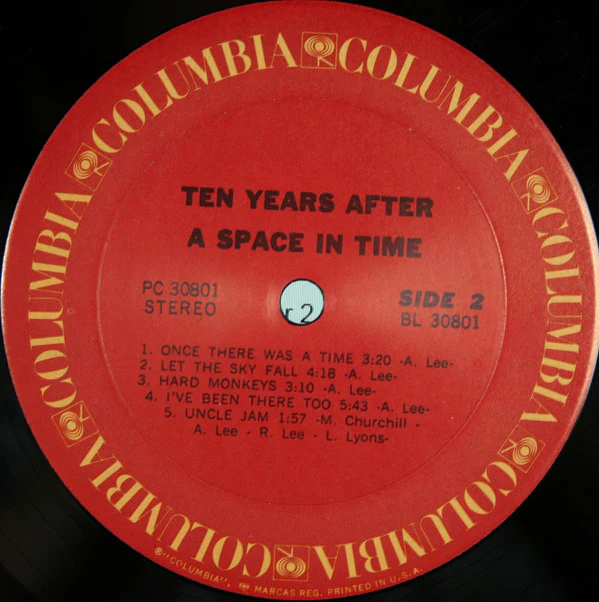 Ten Years After - A Space In Time (LP, Album, RE, Pit) (Very Good Plus (VG+)) - Image 4