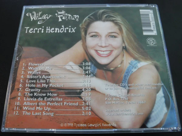 Terri Hendrix - Wilory Farm (CD, Album) (Near Mint (NM or M-)) - Image 3