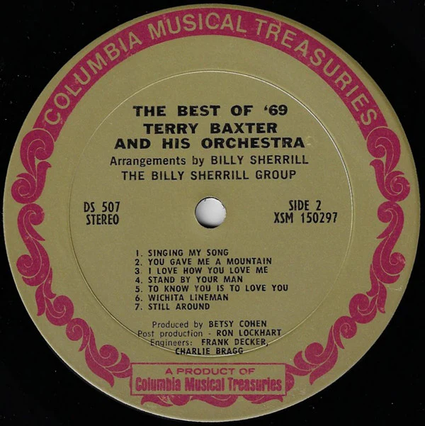 Terry Baxter His Orchestra & Chorus - The Best Of '69 (2xLP, Album) (Good (G)) - Image 4