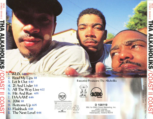 Tha Alkaholiks - Coast II Coast (CD, Album, Club) (Very Good Plus (VG+)) - Image 2