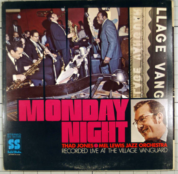 Thad Jones / Mel Lewis Orchestra - Monday Night (LP, Album, Uni) (Near Mint (NM or M-))