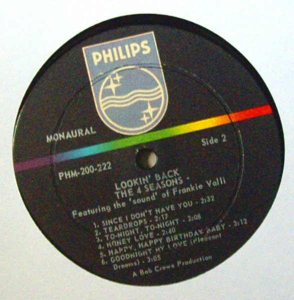 The Four Seasons - Lookin' Back (LP, Album, Comp, Mono) (Near Mint (NM or M-)) - Image 4