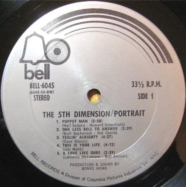 The Fifth Dimension - Portrait (LP, Album, 'BW) (Mint (M)) SEALED NEW OLD STOCK - Image 5