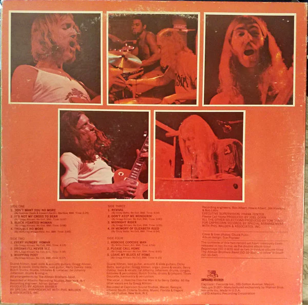 The Allman Brothers Band - Beginnings (2xLP, Comp, Pit) (Near Mint (NM or M-)) - Image 4