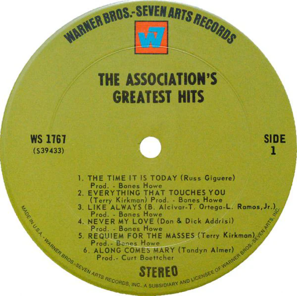 The Association  - Greatest Hits! (LP, Comp) (Near Mint (NM or M-)) - Image 3