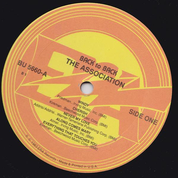 The Association / The Turtles - Back To Back (LP, Comp) (Near Mint (NM or M-)) - Image 3