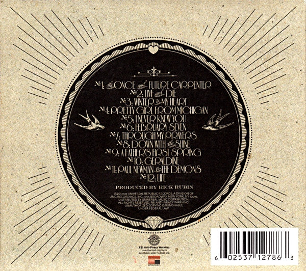 The Avett Brothers - The Carpenter (CD, Album) (Very Good Plus (VG+)) - Image 2