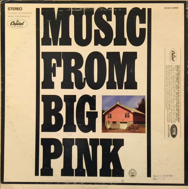 The Band - Music From Big Pink (LP, Album, Jac) (Very Good Plus (VG+)) - Image 2