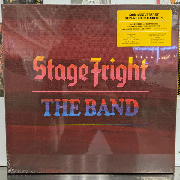 The Band - Stage Fright (CD, Album, RE + CD, Album + Blu-ray, Blu-ray-A, Mu) (Mint (M))