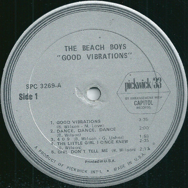 The Beach Boys - Good Vibrations (LP, Comp, Mono) (Near Mint (NM or M-)) - Image 3