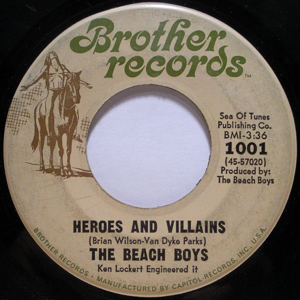 The Beach Boys - Heroes & Villains (7", Single, Mono, M/Print, Scr) (Very Good Plus (VG+)) - Image 3