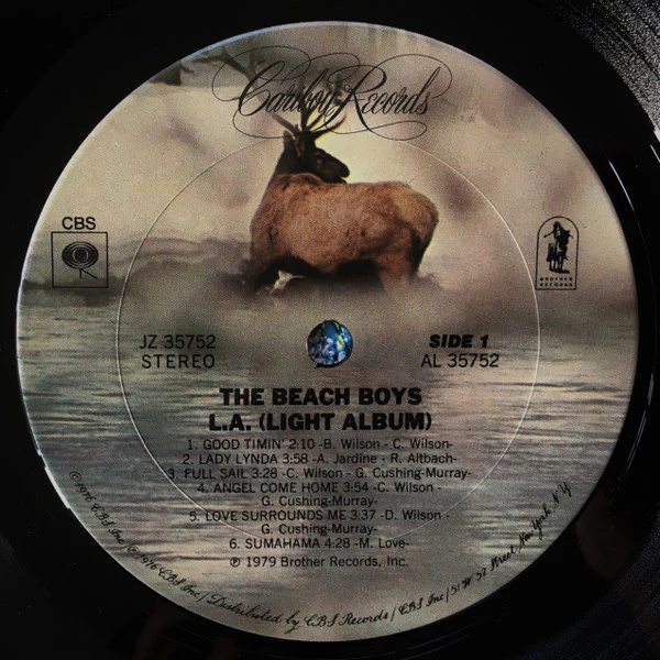 The Beach Boys - L.A. (Light Album) (LP, Album, Pit) (Very Good (VG)) - Image 3