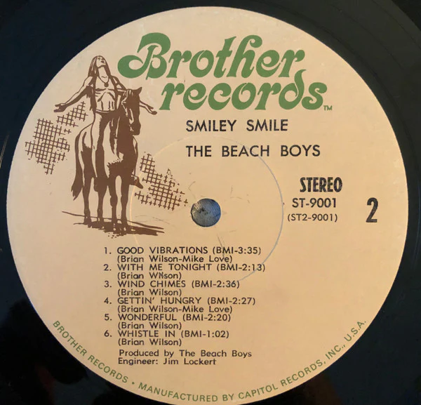 The Beach Boys - Smiley Smile (LP, Album, Hol) (Very Good Plus (VG+)) - Image 4