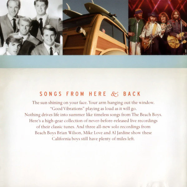The Beach Boys - Songs From Here & Back (CD, Album) (Near Mint (NM or M-)) - Image 4