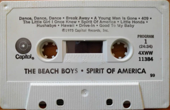 The Beach Boys - Spirit Of America (Cass, Comp) (Very Good Plus (VG+)) - Image 2