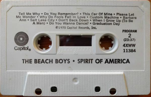 The Beach Boys - Spirit Of America (Cass, Comp) (Very Good Plus (VG+)) - Image 3