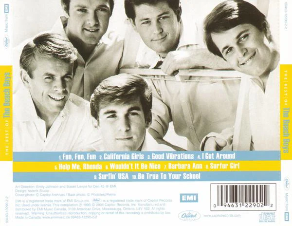 The Beach Boys - The Best Of The Beach Boys (CD, Comp) (Mint (M)) - Image 2