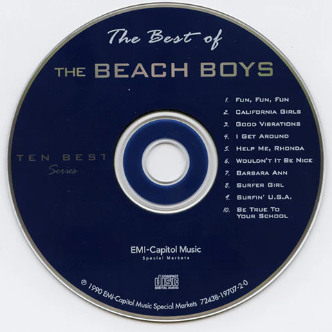 The Beach Boys - The Best Of The Beach Boys (CD, Comp) (Near Mint (NM or M-)) - Image 2
