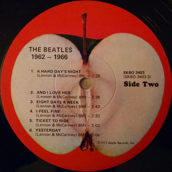 The Beatles - 1962-1966 (2xLP, Comp, Win) (Very Good (VG)) - Image 5