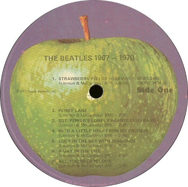 The Beatles - 1967-1970 (2xLP, Comp, Win) (Near Mint (NM or M-)) - Image 4