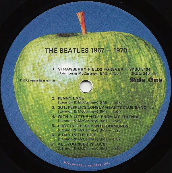 The Beatles - 1967-1970 (2xLP, Comp, Win) (Near Mint (NM or M-)) - Image 5