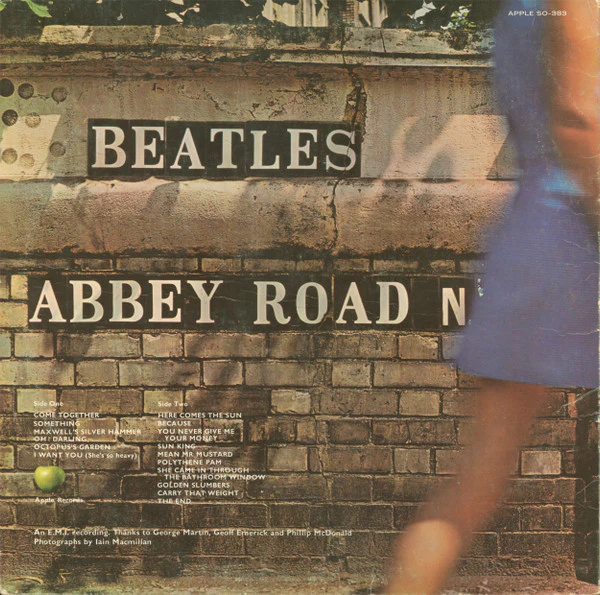 The Beatles - Abbey Road (LP, Album) (Very Good Plus (VG+)) - Image 2