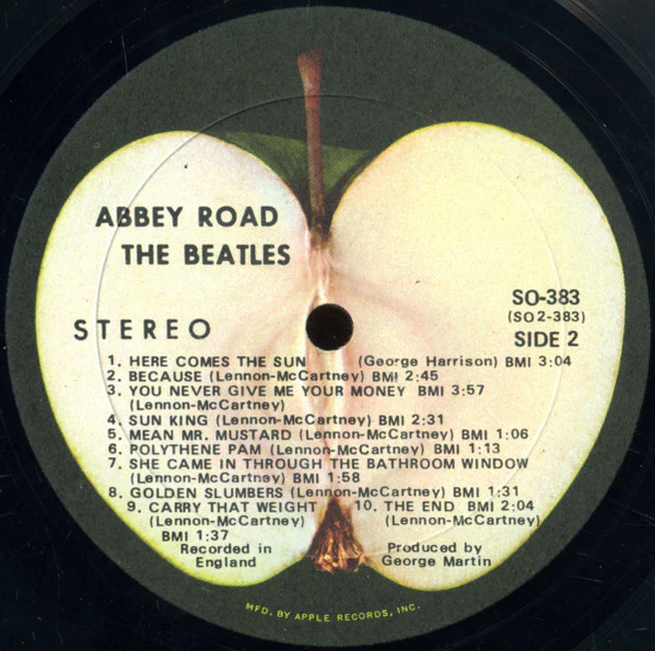 The Beatles - Abbey Road (LP, Album) (Very Good Plus (VG+)) - Image 4