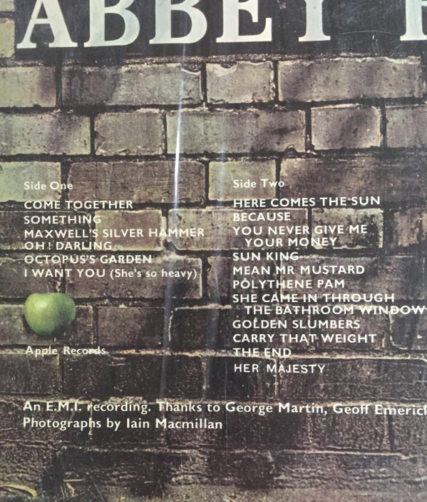 The Beatles - Abbey Road (LP, Album, Win) (Very Good Plus (VG+)) - Image 5