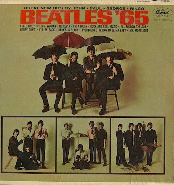 The Beatles - Beatles '65 (LP, Album, Mono, Pin) (Very Good Plus (VG+))