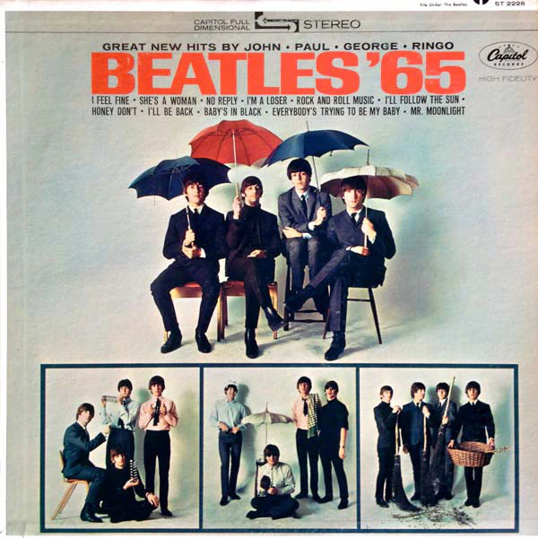 The Beatles - Beatles '65 (LP, Album, Scr) (Very Good Plus (VG+))