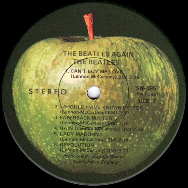 The Beatles - Hey Jude (The Beatles Again) (LP, Comp, RP, Win) (Very Good Plus (VG+)) - Image 3