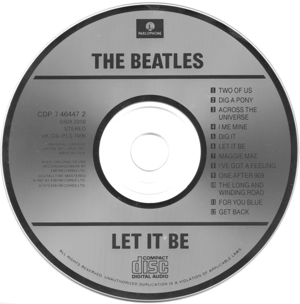 The Beatles - Let It Be (CD, Album, RE, RM, DAD) (Near Mint (NM or M-)) - Image 3