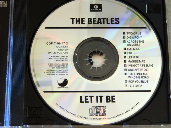 The Beatles - Let It Be (CD, Album, RE, RM) (Very Good Plus (VG+)) - Image 3