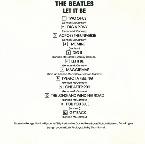 The Beatles - Let It Be (CD, Album, RE, RM) (Very Good Plus (VG+)) - Image 5
