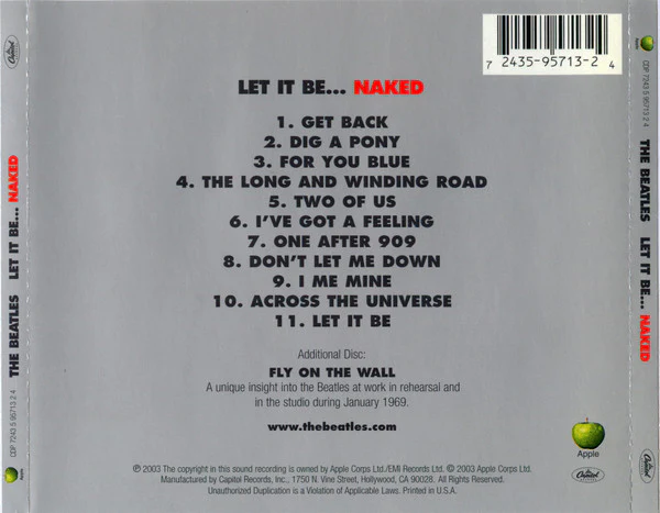The Beatles - Let It Be... Naked (CD, Album, EMI + CD, Mono, Mixed) (Very Good Plus (VG+)) - Image 3