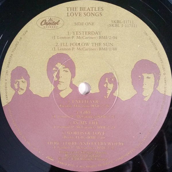 The Beatles - Love Songs (2xLP, Comp, NAM) (Very Good Plus (VG+)) - Image 4