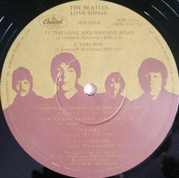 The Beatles - Love Songs (2xLP, Comp, NAM) (Very Good Plus (VG+)) - Image 5