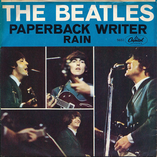 The Beatles - Paperback Writer / Rain (7", Single, Scr) (Very Good Plus (VG+))