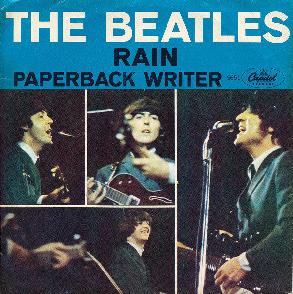 The Beatles - Paperback Writer / Rain (7", Single, Scr) (Very Good Plus (VG+)) - Image 2