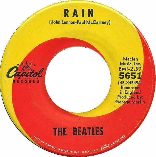 The Beatles - Paperback Writer / Rain (7", Single, Scr) (Very Good Plus (VG+)) - Image 4